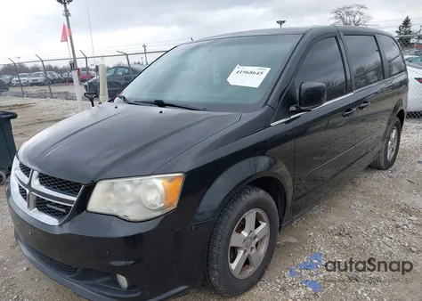 2012 Dodge Grand Caravan Crew from USA, damaged, VIN 2C4RDGDG1CR198352
